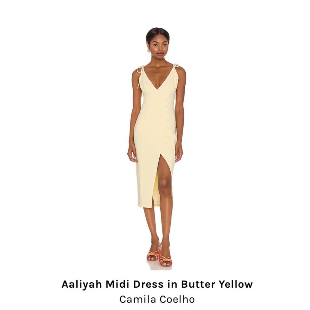 Revolve Yellow Dress